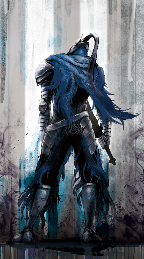 donmai 1593092 1boy armor artorias_the_abysswalker cape dark_souls from_behind f.jpg