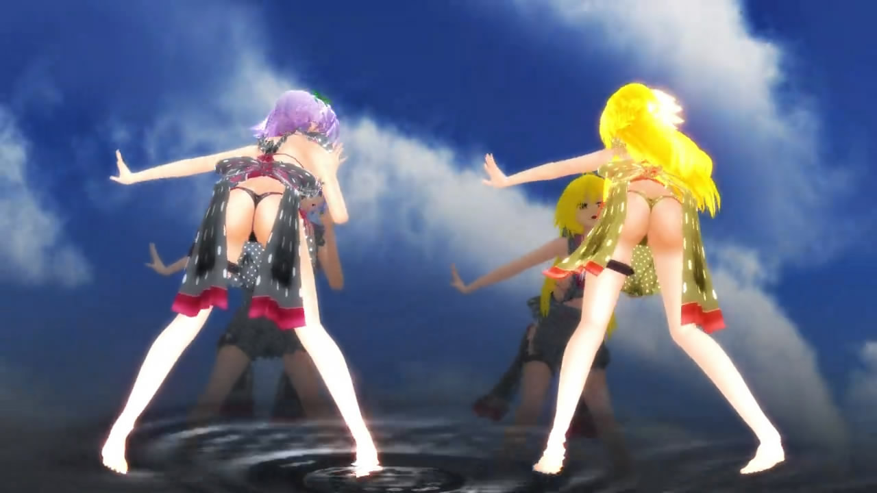 【MMD】咲夜・魔理沙のミニス[00_03_01][20150914-203641-0].JPG