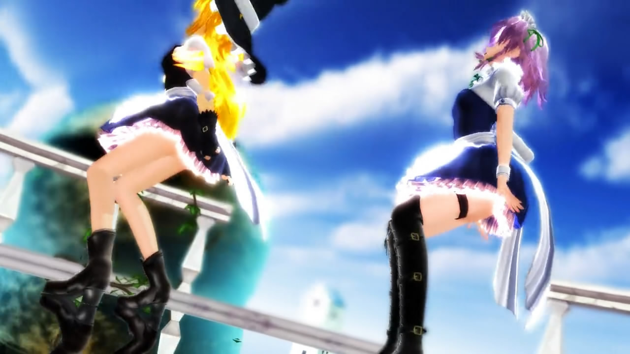 【MMD】咲夜・魔理沙のミニス[00_00_18][20150914-202959-2].JPG